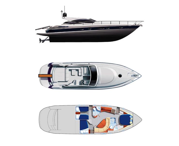 2004 PERSHING 50' 
